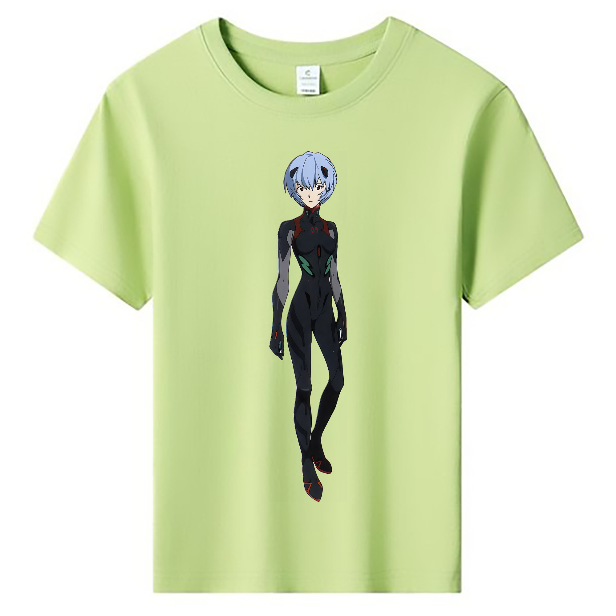 （画像用） EVA 新世紀エヴァンゲリオン 綿100％キッズTシャツ（フロントプリント）